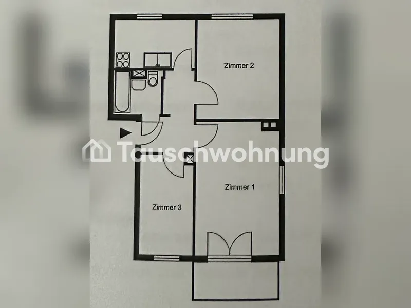 Tauschwohnung: 3-Zimmerwohnung mit Balkon in Karlshorst Ilsekiez — photo 1